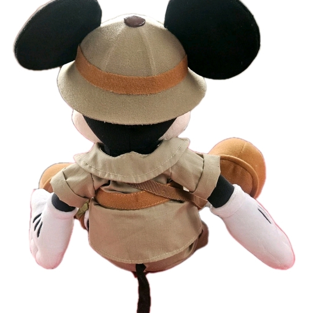 Disney Mickey Mouse Safari Plush with Tan and Brown Outfit - Picture 2 of 6